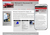a responsive website for an oil company