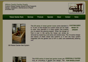 responsive designed garden rasied bed website